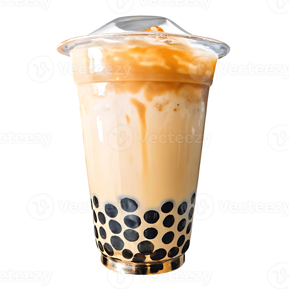 Chocolate Caramel Boba